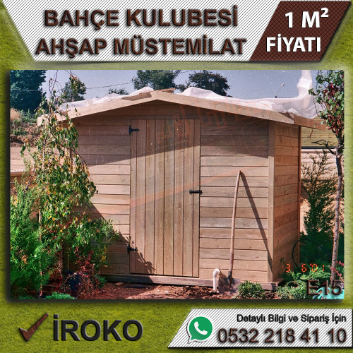 Bahçe Kulubesi Ahşap Müştemilat