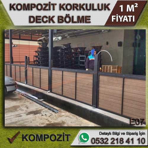 Kompozit Korkuluk Deck Bölme